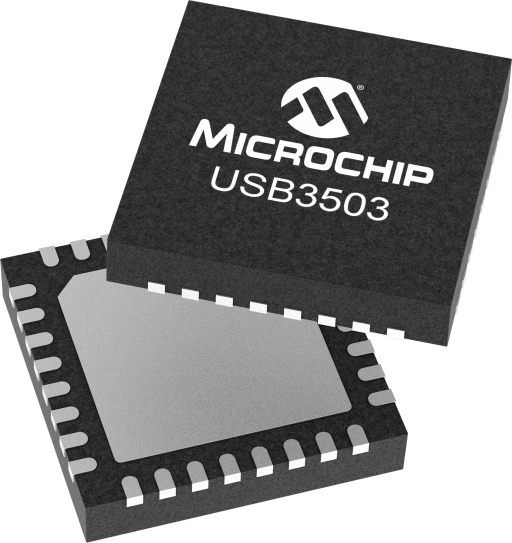 USB3503T/ML — Manufacturer package reference image, QFN-32