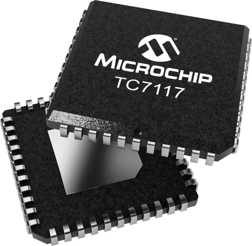TC7117CLW — Manufacturer package reference image, PLCC-44