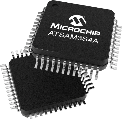 ATSAM3S4AA-AUR — Manufacturer package reference image, LQFP-48