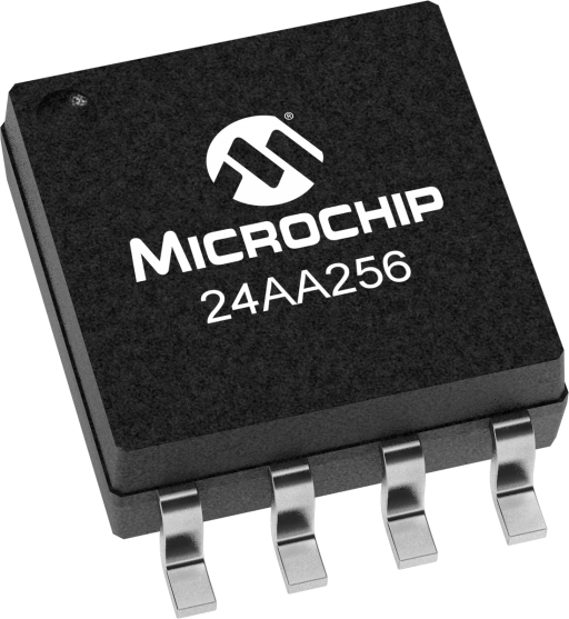 24AA256/SM — Manufacturer package reference image, SOIJ-8