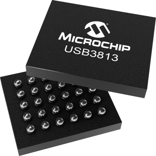 USB3813-1081XY-TR — Manufacturer package reference image, WLCSP-30