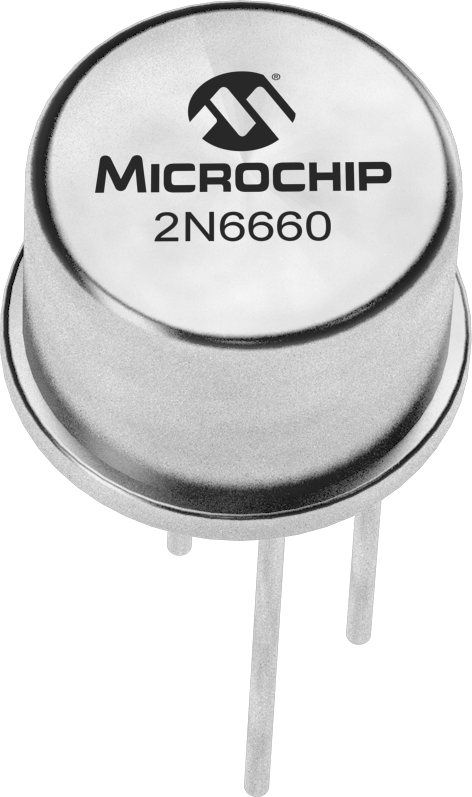 2N6660 — Manufacturer package reference image, TO-39