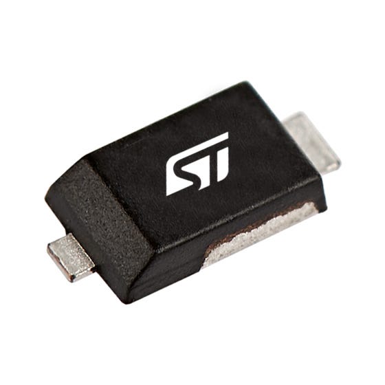 SM2T6V8A — Manufacturer package reference image, STmite
