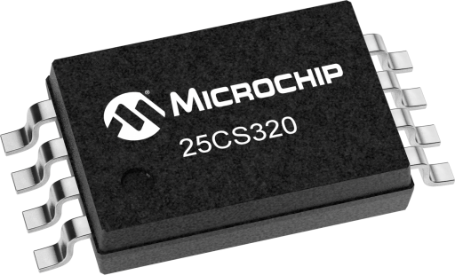 25CS320T-E/ST — Manufacturer package reference image, TSSOP-8
