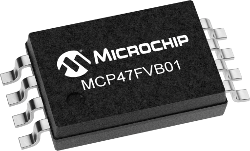 MCP47FVB01A3T-E/ST — Manufacturer package reference image, TSSOP-8