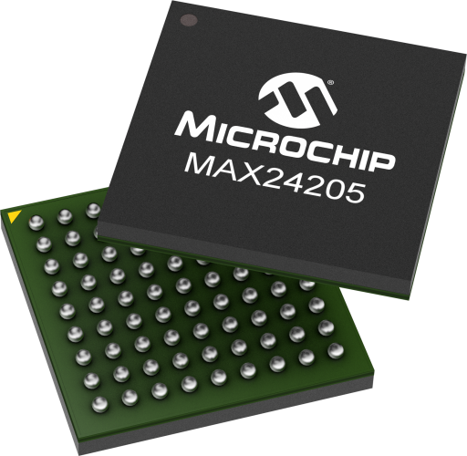 MAX24205EXG2 — Manufacturer package reference image, LBGA-81