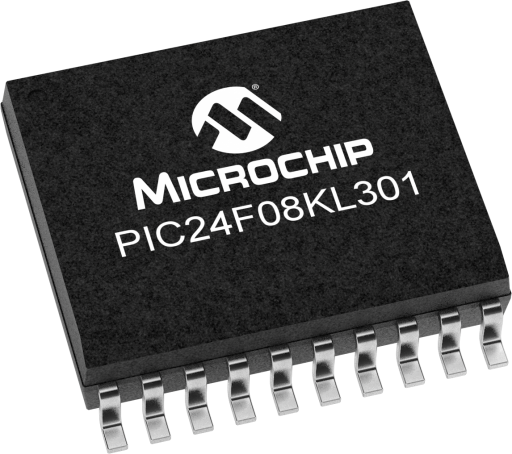 PIC24F08KL301-I/SO — Manufacturer package reference image, SOIC-20