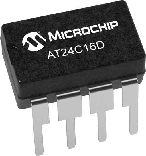 AT24C16D-PUM — Manufacturer package reference image, PDIP-8