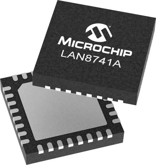 LAN8741AI-EN — Manufacturer package reference image, QFN-32
