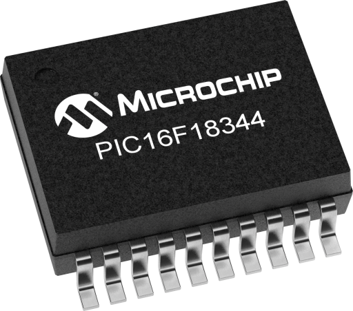PIC16F18344-I/SS — Manufacturer package reference image, SSOP-20