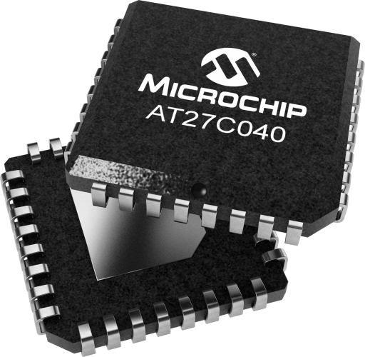 AT27C040-70JU-T — Manufacturer package reference image, PLCC-32
