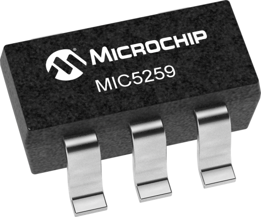MIC5259-2.5YD5-TX — Manufacturer package reference image, TSOT-5