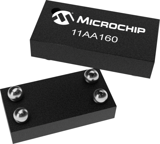 11AA160T-I/CS16K — Manufacturer package reference image, CSP-4