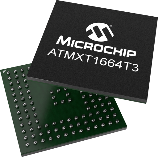 ATMXT1664T3-CCUR025 — Manufacturer package reference image, UFBGA-136