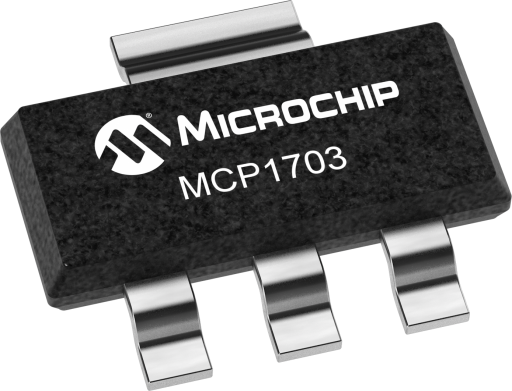 MCP1703-5002E/DB — Manufacturer package reference image, SOT-223