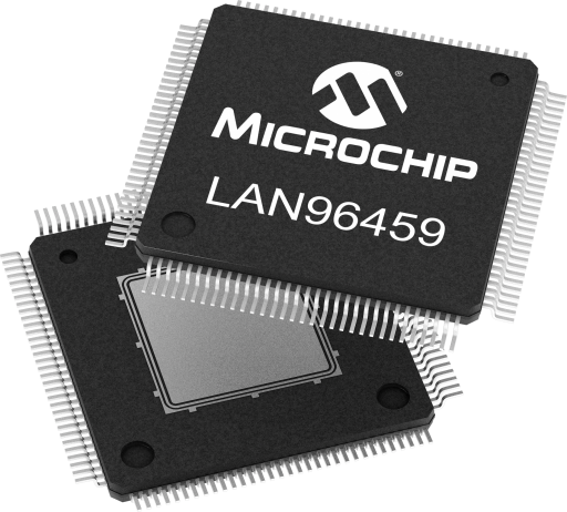 LAN96459FT-I/8MW — Manufacturer package reference image, TQFP-128