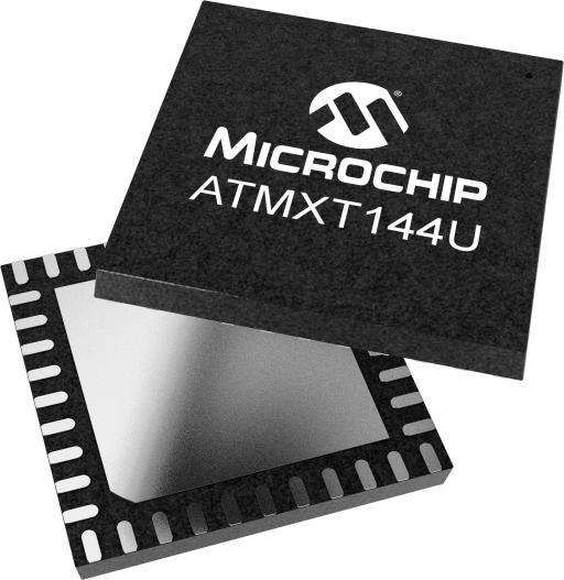 ATMXT144U-MAUR025 — Manufacturer package reference image, XQFN-38