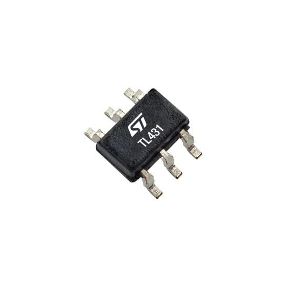 TL431ICT — Manufacturer package reference image, SOT323-6L