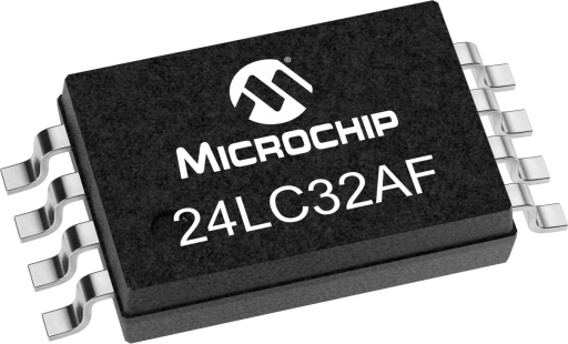 24LC32AFT-E/ST — Manufacturer package reference image, TSSOP-8