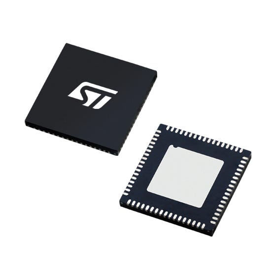 STM32H562RGV6 — Manufacturer package reference image, VFQFPN 68 8x8x1.0 mm