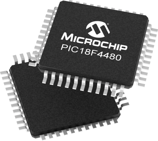 PIC18LF4480-I/PT — Manufacturer package reference image, TQFP-44