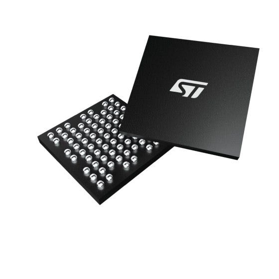 STM32WLE4J8I6 — Manufacturer package reference image, UFBGA 73 5x5x0.6 P 0.5 mm