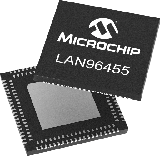 LAN96455FT-I/8NW — Manufacturer package reference image, VQFN-156