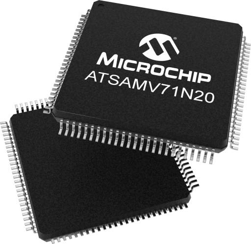 ATSAMV71N20B-AABT — Manufacturer package reference image, LQFP-100