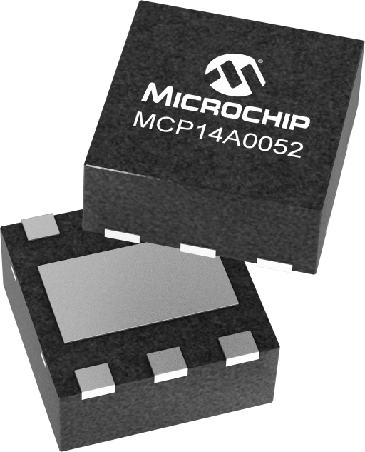 MCP14A0052T-E/MAY — Manufacturer package reference image, DFN-6