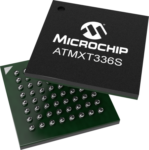 ATMXT336S-CCUR049 — Manufacturer package reference image, UFBGA-64