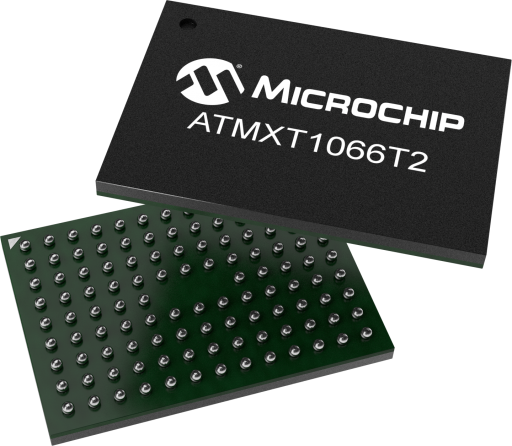 ATMXT1066T2-C2UR021 — Manufacturer package reference image, UFBGA-114