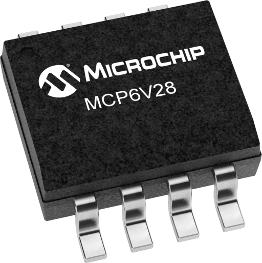 MCP6V28-E/SN — Manufacturer package reference image, SOIC-8