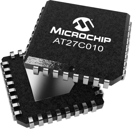 AT27C010-70JU-T — Manufacturer package reference image, PLCC-32