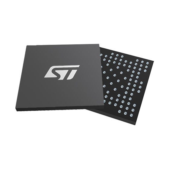 STM32WB55VCQ6 — Manufacturer package reference image, UFBGA 129 7x7x0.6 P 0.5 mm