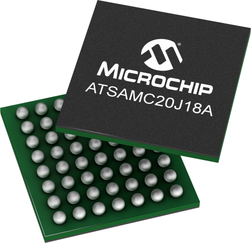 ATSAMC20J18A-UUT — Manufacturer package reference image, WLCSP-56