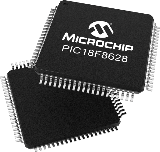 PIC18F8628T-I/PT — Manufacturer package reference image, TQFP-80