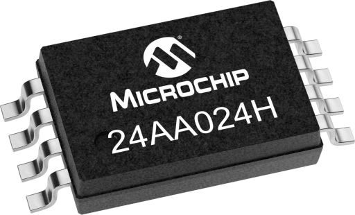 24AA024H-I/ST — Manufacturer package reference image, TSSOP-8