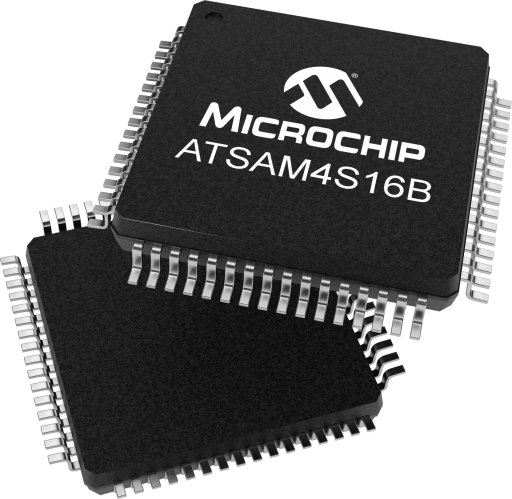 ATSAM4S16BB-ANR — Manufacturer package reference image, LQFP-64