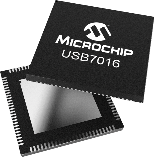 USB7016-I/KDX — Manufacturer package reference image, VQFN-100