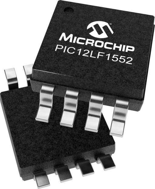 PIC12LF1552T-E/MSVAO — Manufacturer package reference image, MSOP-8