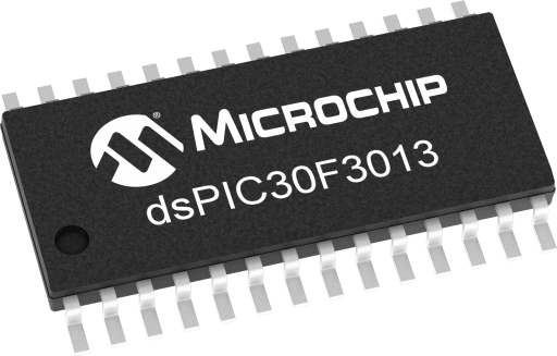 DSPIC30F3013T-30I/SO — Manufacturer package reference image, SOIC-28