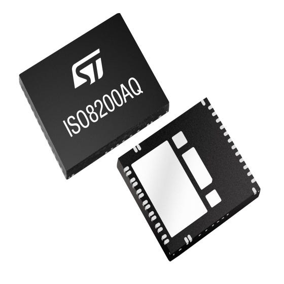 ISO8200BQTR — Manufacturer package reference image, TFQFPN 11.0X9.0X1.05 32L