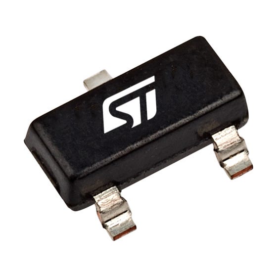 ESDA25LY — Manufacturer package reference image, SOT23-3L