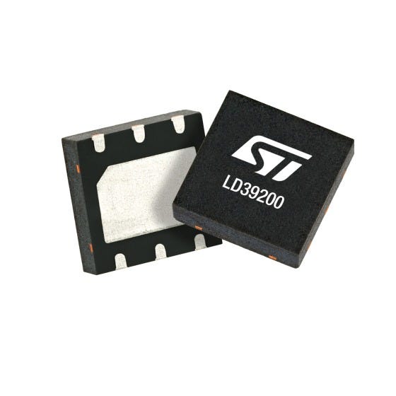 ST1S09IPUR — Manufacturer package reference image, DFN6 3x3