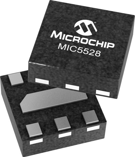 MIC5528-2.8YMX-TR — Manufacturer package reference image, X2DFN