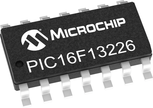 PIC16F13226T-I/SL — Manufacturer package reference image, SOIC-14