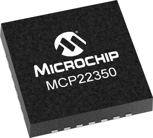 MCP22350-2I/Q8X — Manufacturer package reference image, VQFN-28