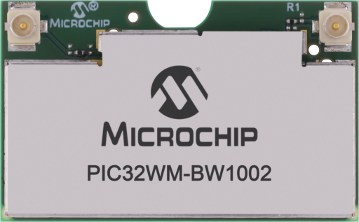PIC32WM-BW1002UCI/300 — Manufacturer package reference image, MODULE-58