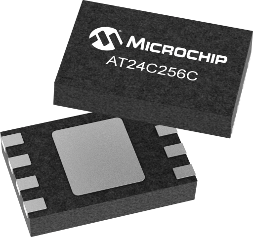 AT24C256C-MAHL-E — Manufacturer package reference image, UDFN-8