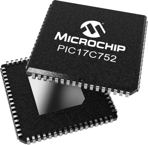 PIC17C752-16/L — Manufacturer package reference image, PLCC-68
